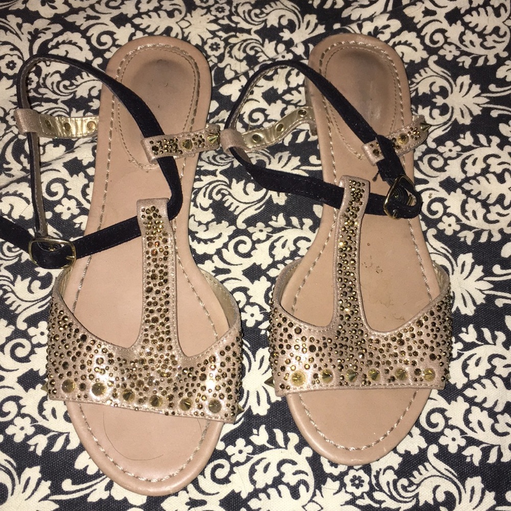 Studded sandals